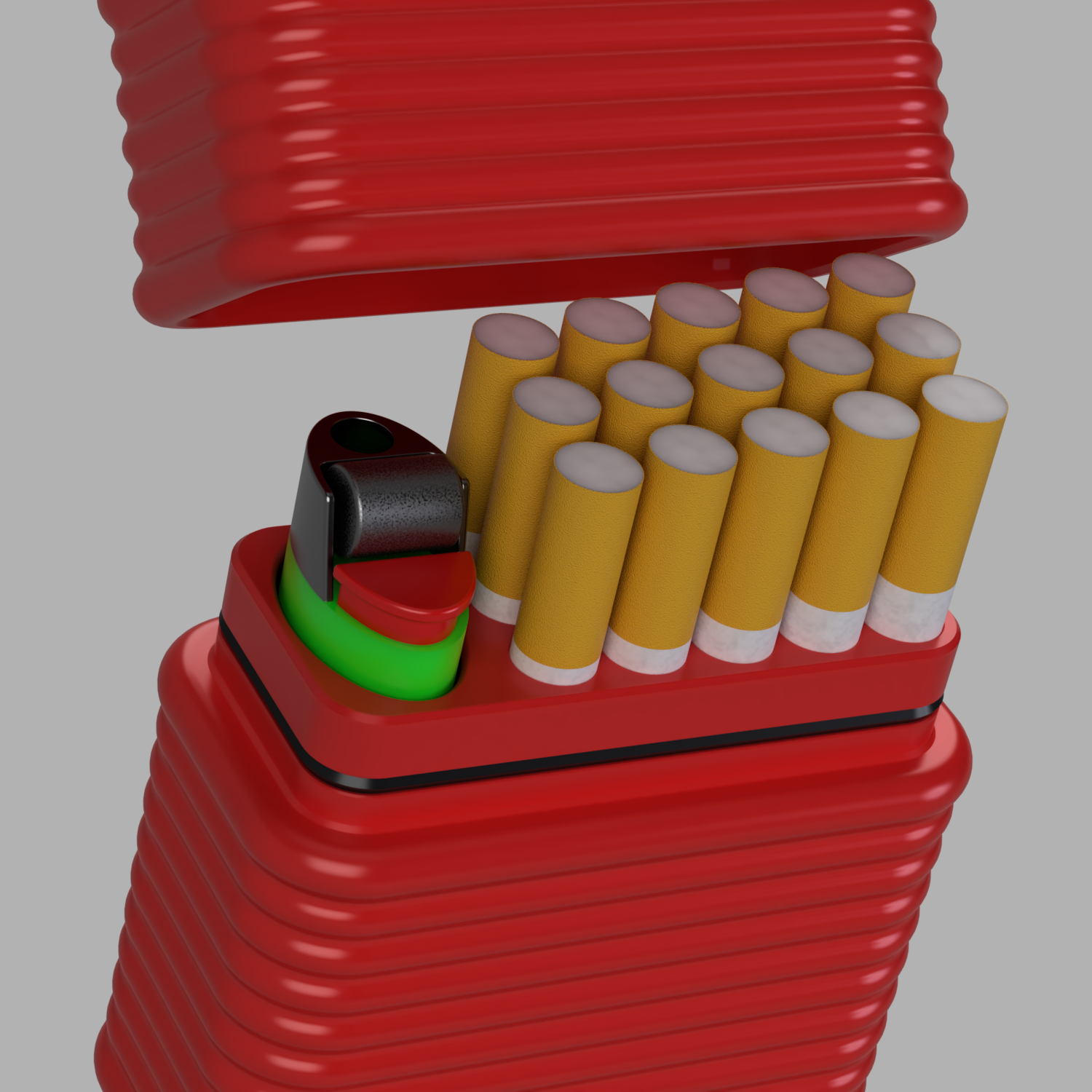 SmokeySmokey 15 Cigarettes 1 BIC Holder Compact